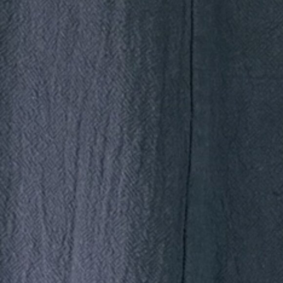 Black Crane Navy Blue Textured Cotton Tunic Top Size Small - Picture 10 of 10